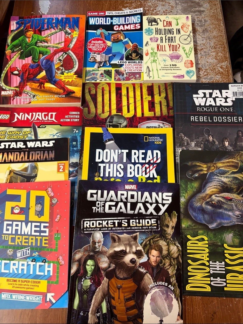Kids Book & Plush Toy Lot Multicolor & Black